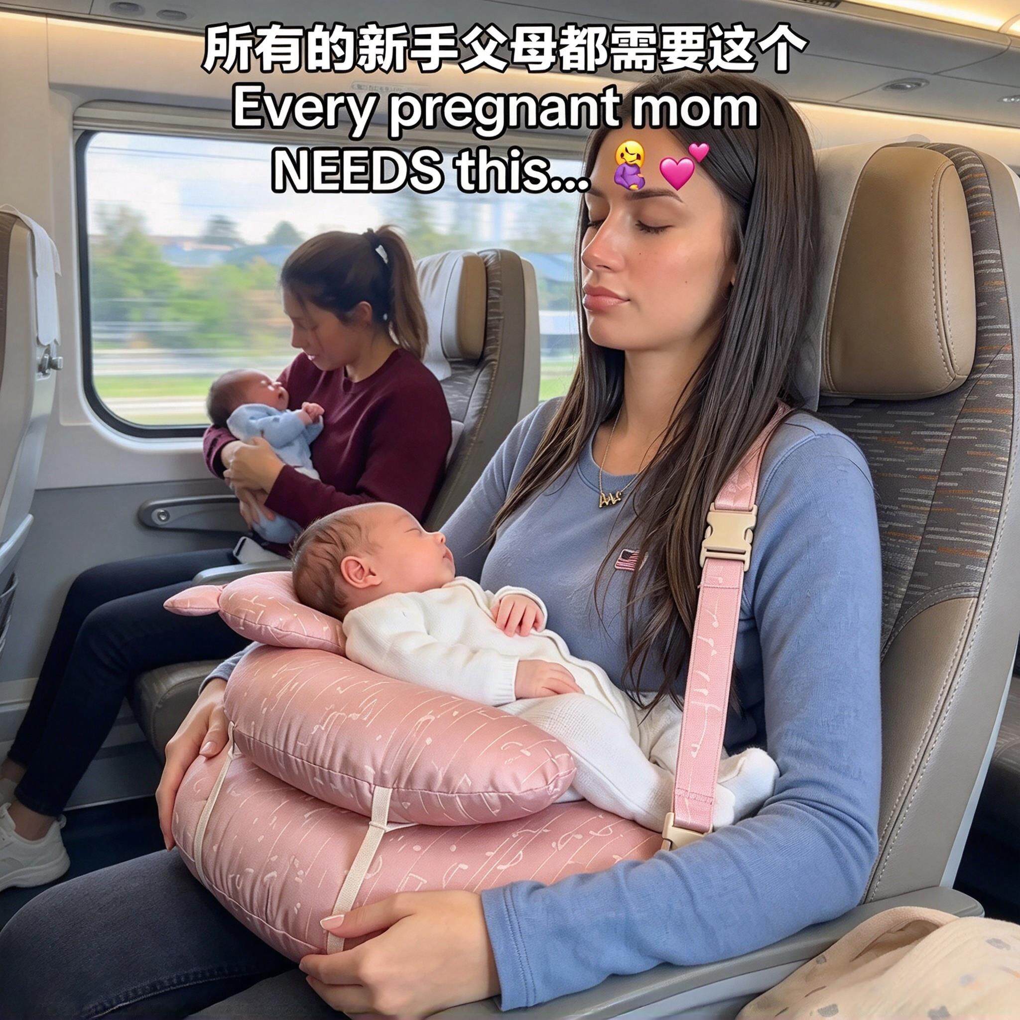 【抱娃神器】多功能哺乳枕火车高铁护腰喂奶枕旅行婴儿抱抱托枕头