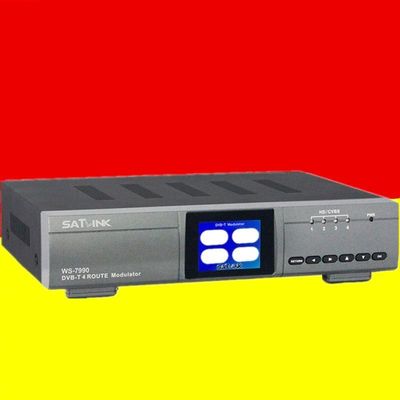 SATLINK WS-7990四4路高清DVB-T调制器COFDMWS-6990组合电视分支
