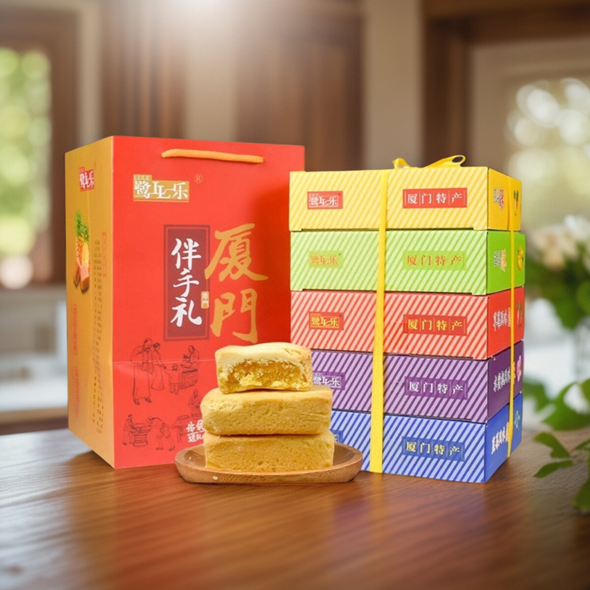 鹭乐凤梨酥600克芒果酥椰子饼