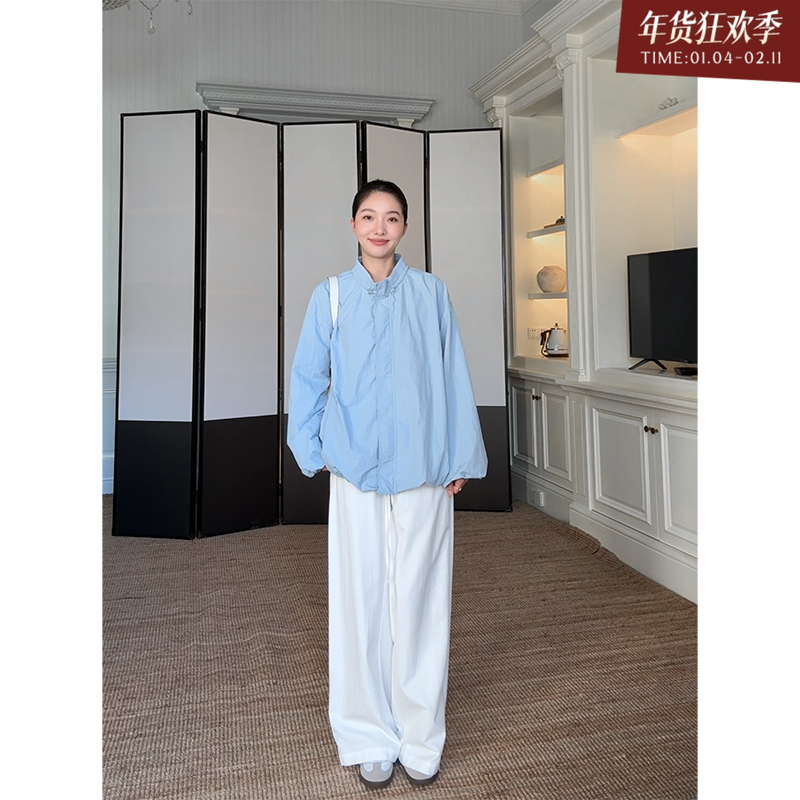 【 现货售完不补】气质显瘦花苞外套女秋季上衣简约百搭直筒裤,女装/女士精品,时尚套装,淘宝优惠券,粉丝福利购,淘宝优惠卷