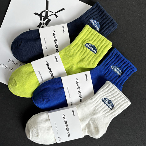 袜子男士短筒袜春夏季薄款中筒袜