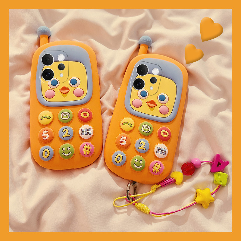 适用vivos50手机壳s50promini卡通立体vivo小鸡大哥大vivis电话机vovis趣味vovo可爱个性创意新款防摔硅胶女p