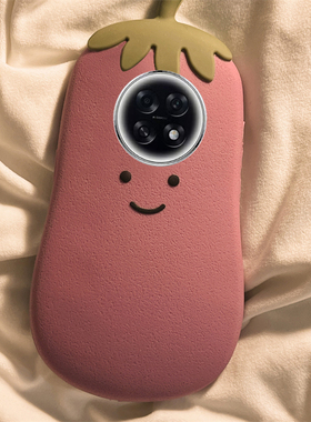 适用oppoa6pro手机壳a6max立体a6gt紫色a6小茄子a6i卡通por雪梨0pp0可爱趣味蔬菜创意新款超火防摔硅胶软壳女