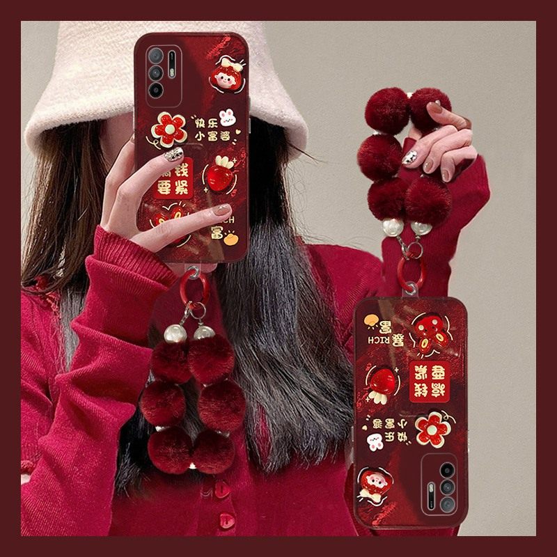 手机壳硅胶2026马年搞钱要紧女孩