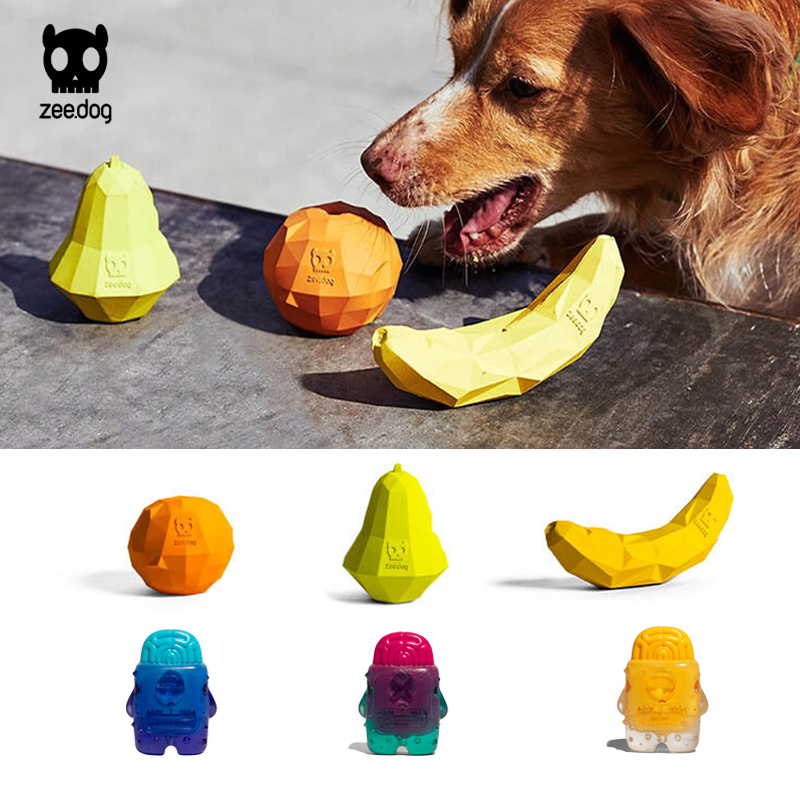 狗狗玩具ZeeDog漏食磨牙飞盘解闷