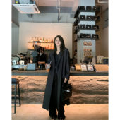 返场 WANANTONG 经典 氛围多伦多时髦feel毛边风衣外套女显瘦大衣