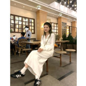 Lazy Weekend 自由感卡比迪套装 WANANTONG 女连帽卫衣 半裙两件套