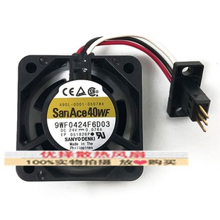 9WF0424F6D03 A90L SanAce40WF 0507 D04 24V发那科风扇 0001