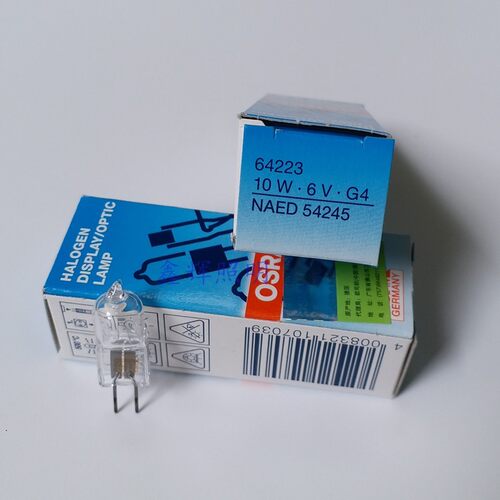 欧司朗OSRAM 64223 6V10W NAED 54245显微镜米泡 分光光度计灯泡