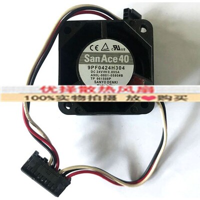 三洋A90L-0001-0580#B/A 9PF0424H304/H303 0.095A 发那科24V风扇