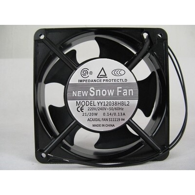 YY12038HBL2/HSL2全新SNOWFAN 8025 220V 11025机柜12025风扇9225