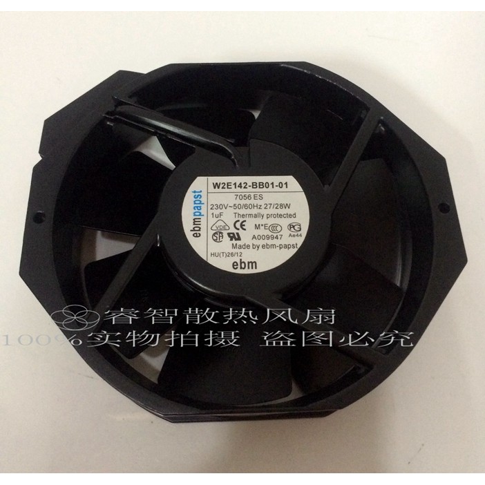 ebmpapst风机W2E142-BB01-01/A9/98/16 (7056ES) 230V 17CM 17238