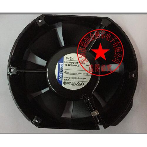 TYP 6424 6424H 原装德国 24V 18W 750MA172*150*51进口风扇