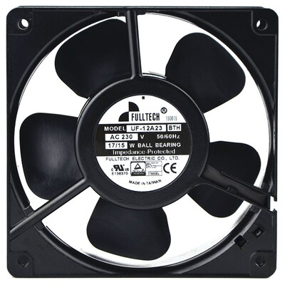 全新原装台湾福佑FULLTECH UF12A23BTH/BWH 230V机柜电箱散热风扇