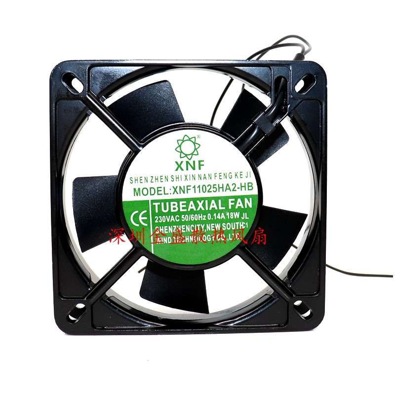 XNF XNF1225HA2-HB AC230V 18W XNF11025HA2-HB轴流风机工业风扇