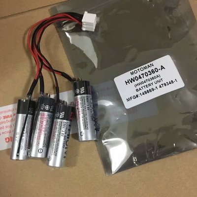 日本进口正品 安川本体底座电池 HCHY-35 HW0470360-A ER 4个组
