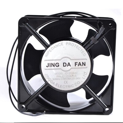 全新正品京达JD12038AC 220V 9225机柜8038交流12025散热风扇8025