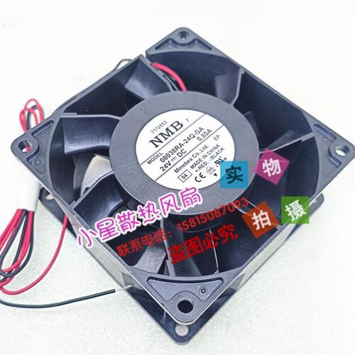 全新原装NMB 8038 8CM 08038RA-24Q-GA 24V 0.80A 变频器散热风扇