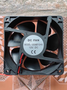 全新 DC FAN MODEL: 12038D12HS 风扇 12038D24HS 24V/12V DC