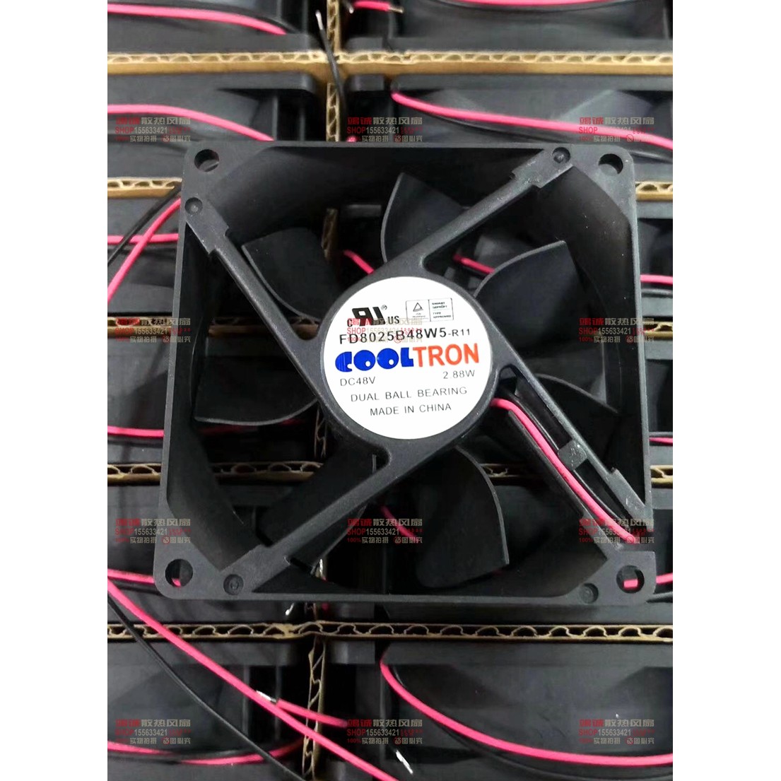 FD8025B48W5 -R11/全新COOLRTON 8025 48V 2.88W散热风扇现货