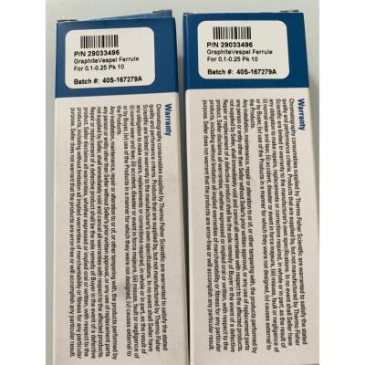 thermo石墨垫29033496 0.1-0.25mm 29033497 10个/盒