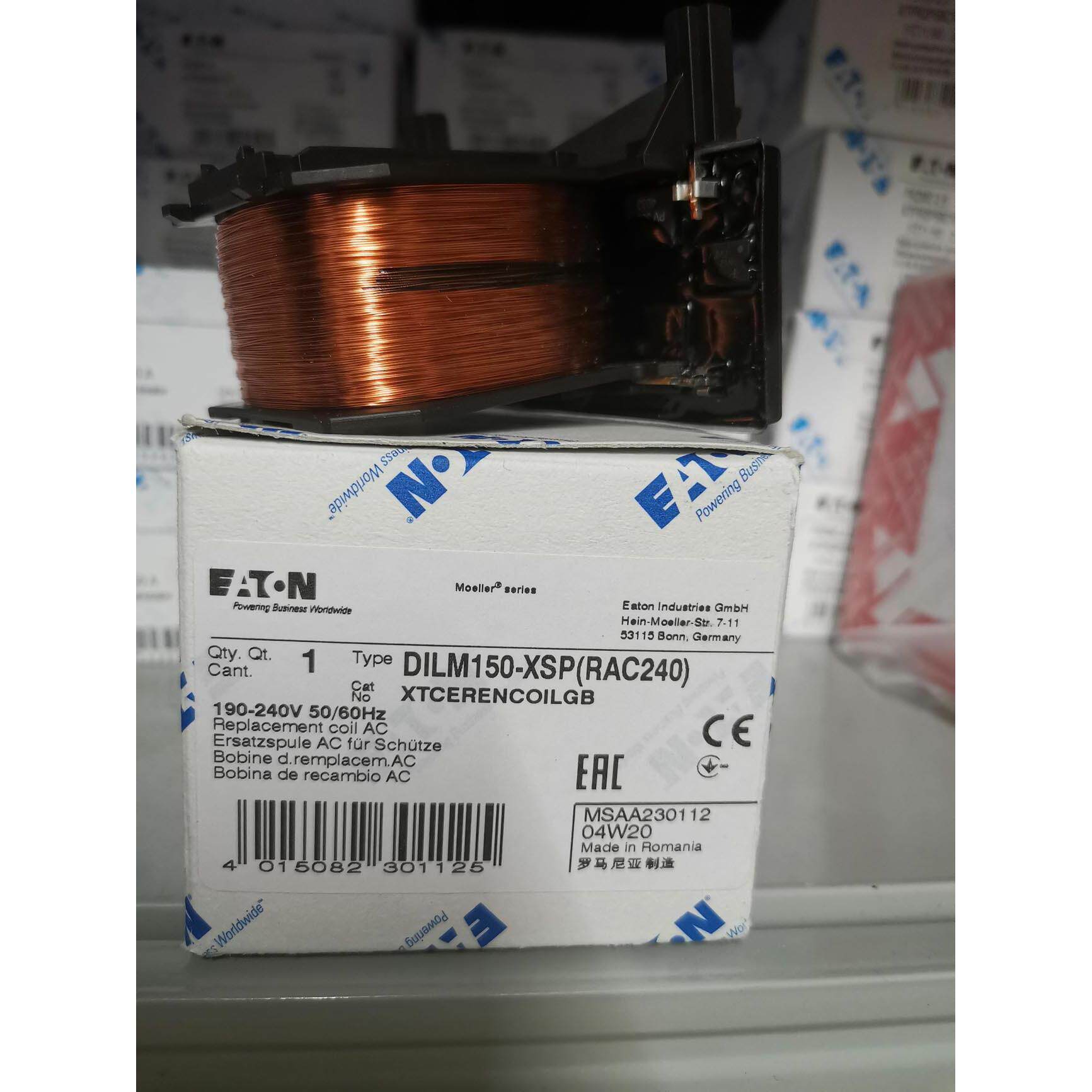 EATON MOELLER穆勒线圈DILM150-XSP(RAC240),原装正品