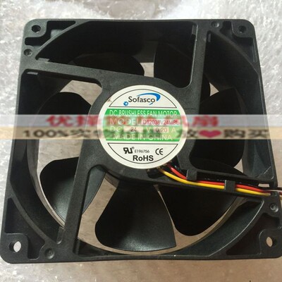 台湾SOFASCO MODEL D12038V24MBL 12038 24V 0.20A变频器散热风扇