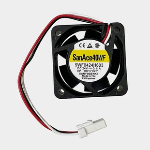 日本三洋SANYO 9WF0424H603 24V 9WF0624H604发那科FANUC系统风扇