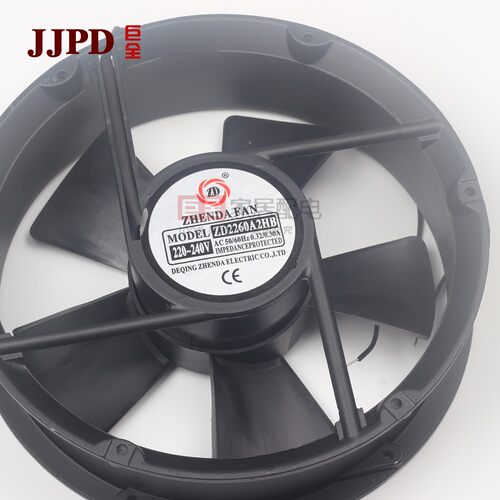 ZHENDA风机 ZD2260A2HB AC220-240V 0.32/0.30A机柜轴流风扇20060
