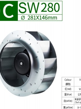 SW280HD4 台湾三巨 涡流风机220V离心风机 空气净化器风扇HA2