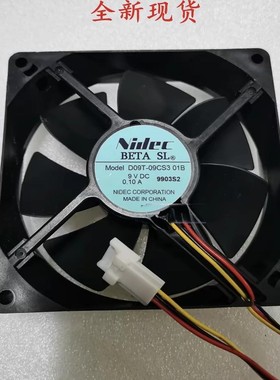 D09T-09CS3/09CS2 01B BETASL 9V 0.10A 风扇电机 NR-F500TX -TH
