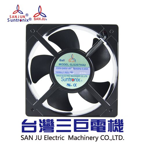 全新原装台湾三巨SJ2207HA2 220V风机20572散热风扇 大风量风机