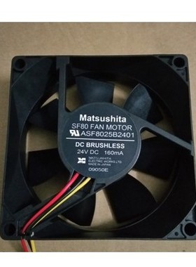 Matsushita 8025 ASF865B2401 24V 160mA 8CM 富士变频器风扇