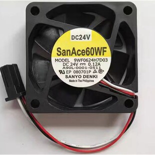 三洋 9WF0624H7D03 24V 6015发那科FANUC伺服驱动风扇