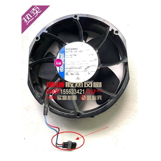 6318 NTDHHU 42VDC 2.6A 110W原装德国进口abb变频器风扇