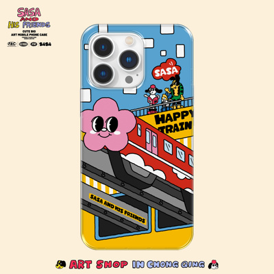 DGS重庆城市-李子坝轻轨-适用苹果iPhone14-16promax系列手机壳