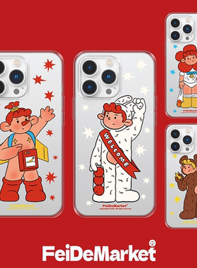 FeiDe Market 主理人合作-IP人物-适用苹果iPhone14-16系列手机壳