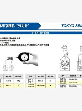 日本TOKYO SEIKI东京精机 DTA-500 DTA-300张力计