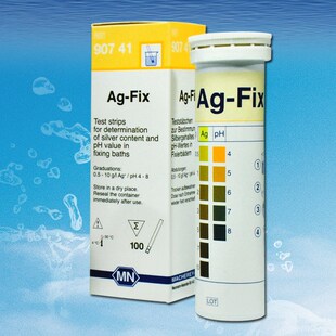 银试纸Ag90741 调理池银PH检测试纸 德国进口MN银测试条0-100g/L