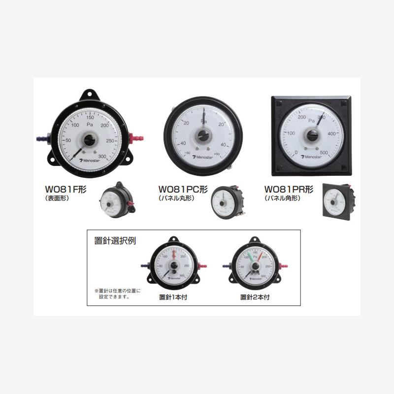 日本山本电机MANOSTAR差压表WO81FN20E/WO81FN30E/WO81FN50E议价