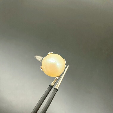 中古饰品珍珠镶嵌女士复古戒指指环90年代中期产物收藏自用