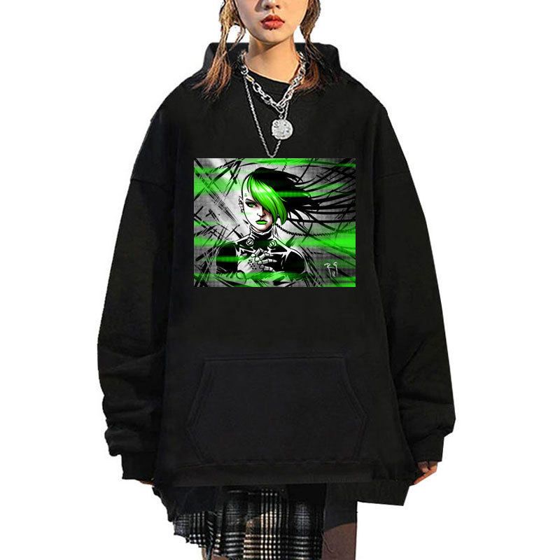 卫衣时尚外套男女套头螺纹动漫