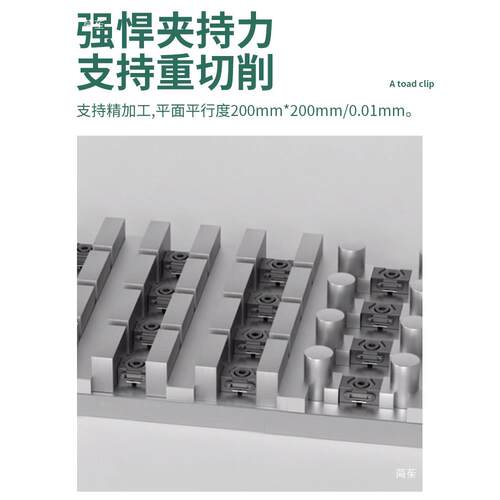 气动OK夹多工位双向内撑膨胀夹头工装带齿面侧固夹具