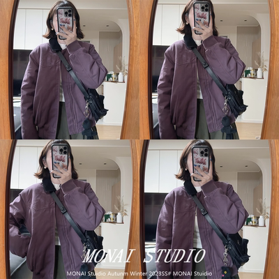 【714street~】美式工装短外套女