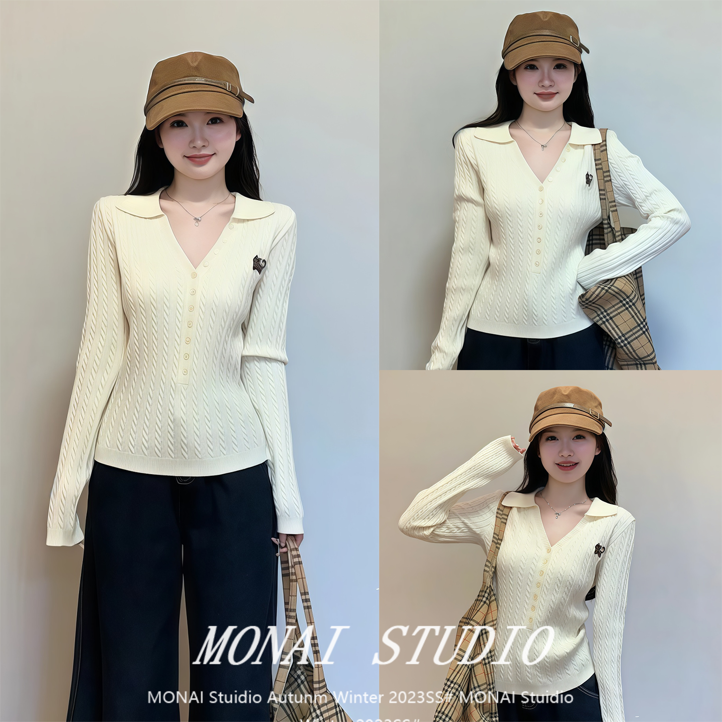 【morningbloom~】miu系针织衫