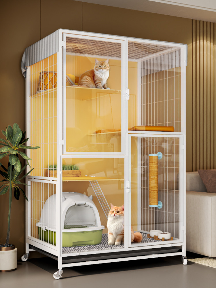 猫笼子家用室内超大自由空间全景猫别墅带厕所一体猫咪屋舍柜猫窝,3C数码配件,USB多功能数码宝,淘宝优惠券,粉丝福利购,淘宝优惠卷