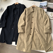 夹层风衣 北野U家 男装 日系时髦极简可脱卸外套户外休闲BY464037