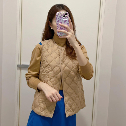 北野U家春秋新款保暖背心马甲