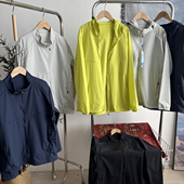 户外凉感 夏季 男士 UPF50 薄款 透气速干弹力连帽肤感排汗防晒衣