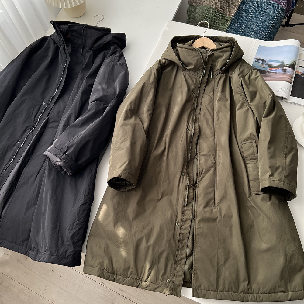 北野U家！合作款日系男装连帽夹棉大衣外套25秋冬新款BY472776,男装,风衣,淘宝优惠券,粉丝福利购,淘宝优惠卷